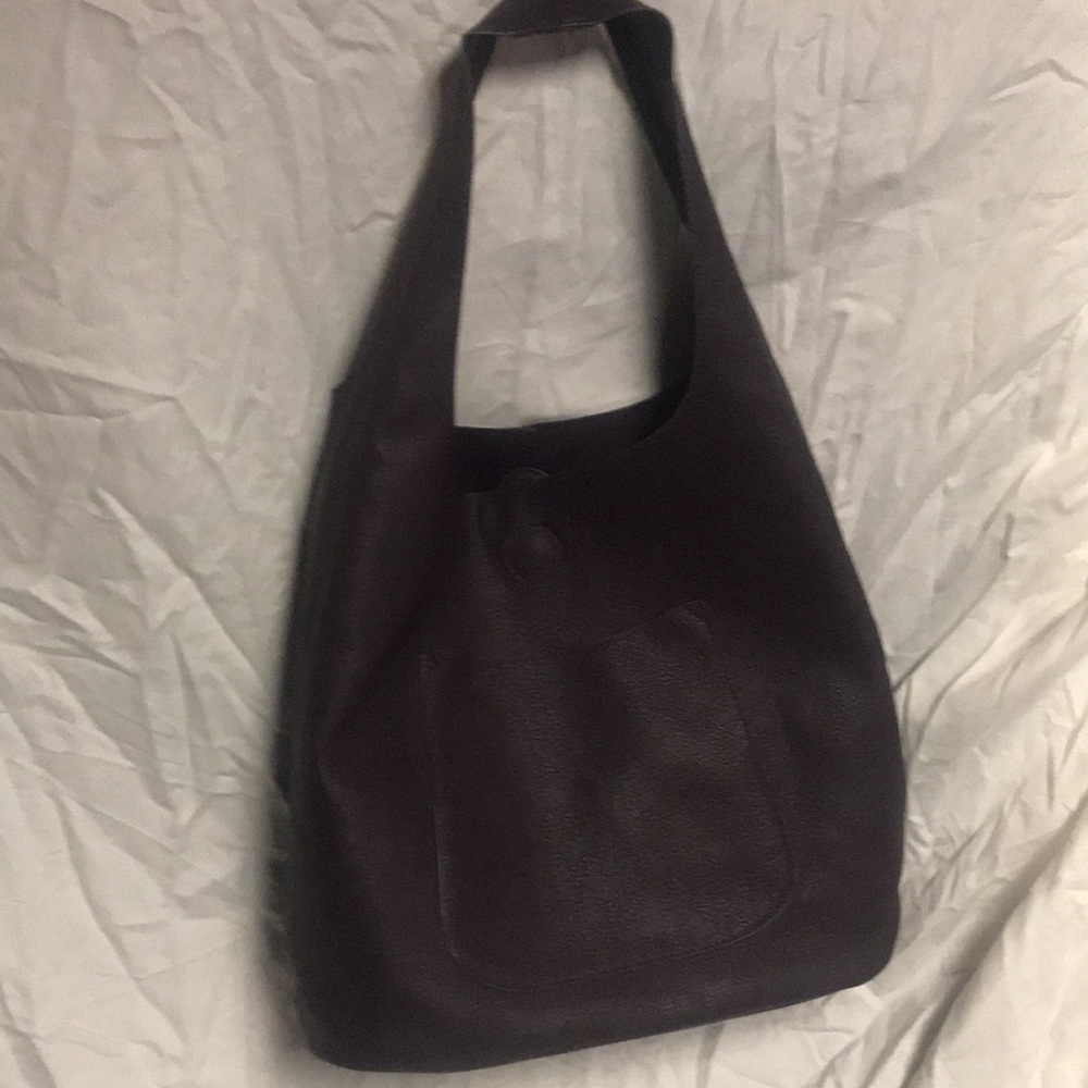 Plum color Hobo bag and plum Dana Buchman wallet